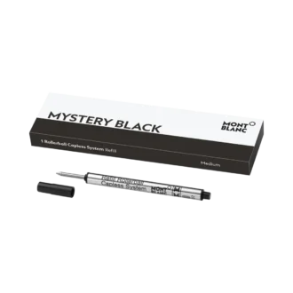 1 Rollerball-Mine ohne Kappe, Mystery Black – Medium
