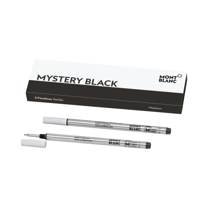 2 Fineliner-Minen, Mystery Black – Medium