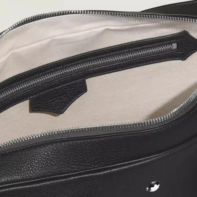 Dokumentenmappe aus genarbtem Leder