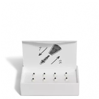 Ersatzspitzen aus Leinen für den Montblanc Digital Pen in der Farbe Elfenbein