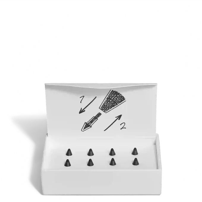 Glatte Ersatzspitzen für den Montblanc Digital Pen Black