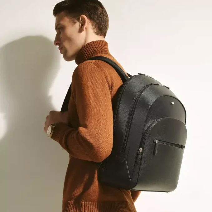 Großer Sartorial-Rucksack mit 3 Fächern Großer Sartorial-Rucksack mit 3 Fächern