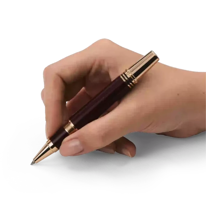 John F. Kennedy Sonderedition Burgunder Rollerball