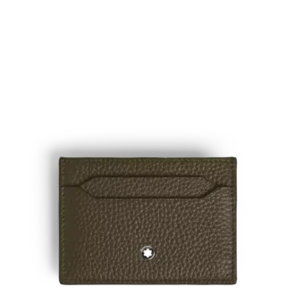 Kartenetui aus genarbtem Leder 5cc