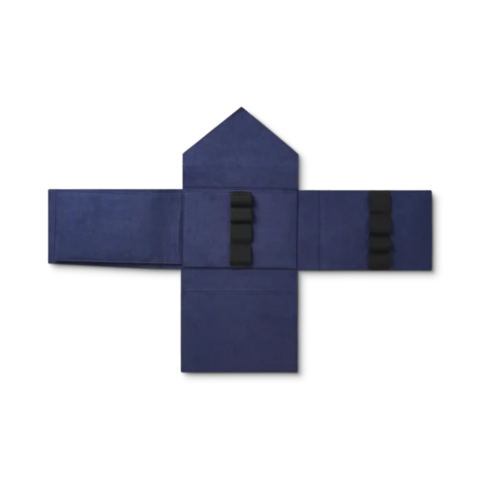 Leder-Sammelbox für 8 Schreibgeräte