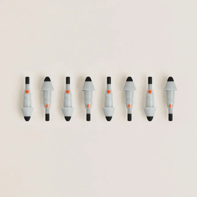 Matte Ersatzspitzen für den Montblanc Digital Pen Grey