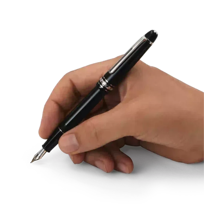 Meisterstück Classique Füllfederhalter mit Platinbeschichtung (F)