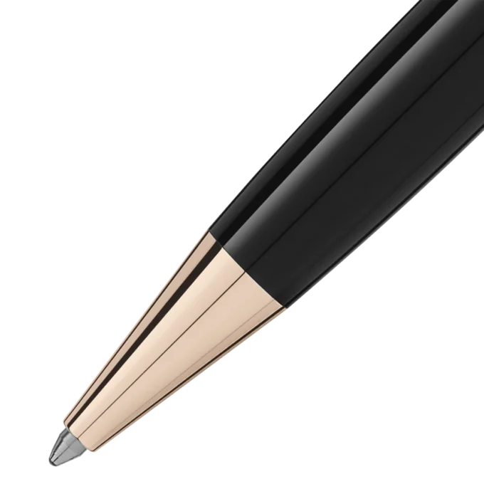 Meisterstück Doué Geometry Signature Goldbeschichteter Classique Kugelschreiber