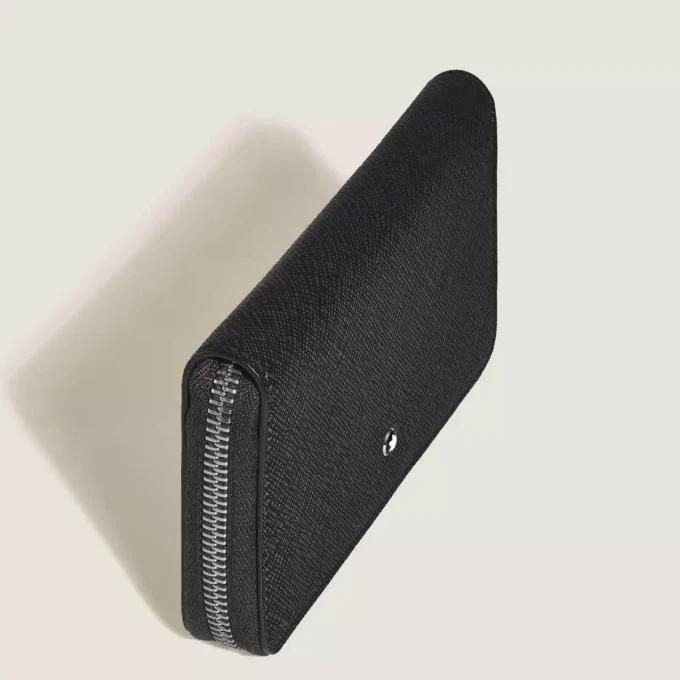 Mittlere Geldbörse „Sartorial“ 12cc mit Reißverschluss