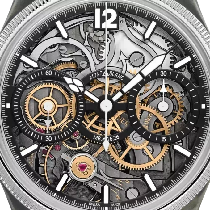 Montblanc 1858 The Unveiled Secret Minerva Monopusher Chronograph Limited Edition – 88 Stück