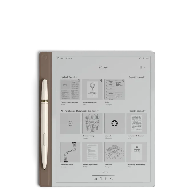 Montblanc Digital Paper Elixir Gold