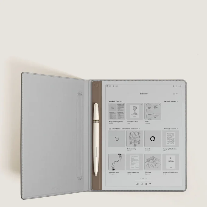 Montblanc Digital Paper Elixir Gold