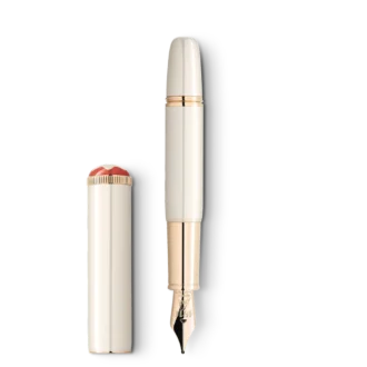 Montblanc Heritage Rouge et Noir „Baby” Sonderedition Elfenbeinfarbener Füllfederhalter F