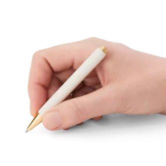 Montblanc Heritage Rouge et Noir „Baby” Sonderedition in Elfenbeinfarbe Kugelschreiber