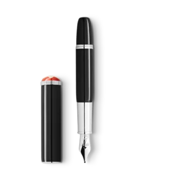Montblanc Heritage Rouge et Noir „Baby” Sonderedition Schwarzer Füllfederhalter F