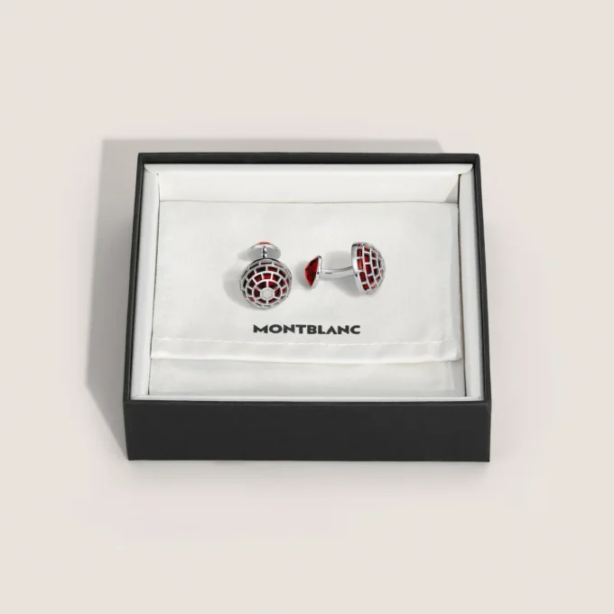 Montblanc Meisterstück Manschettenknöpfe mit Jaspisstein