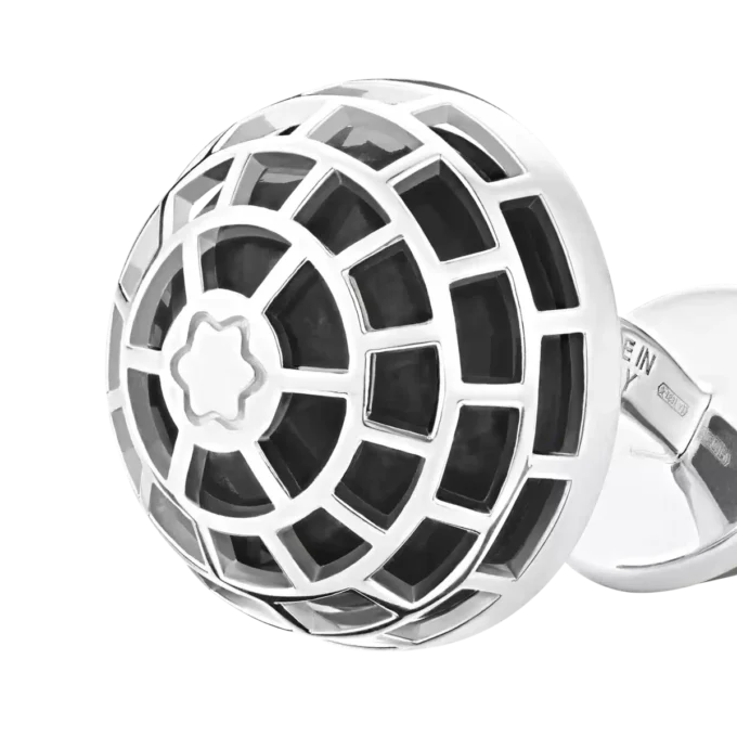 Montblanc Meisterstück Manschettenknöpfe mit Onyxstein