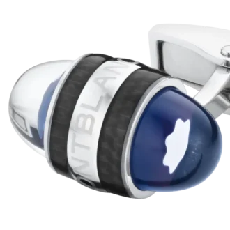 Montblanc StarWalker Manschettenknöpfe Stahl und Lack