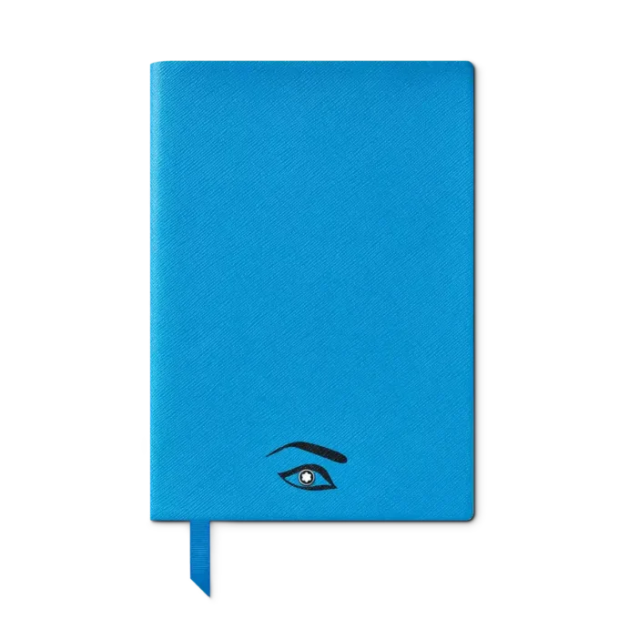 Notizbuch Nr. 146 klein, Muses Maria Callas, Blau – liniert