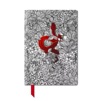 Notizbuch Nr. 146 klein, The Legend of Zodiac, die Schlange, grau – liniert