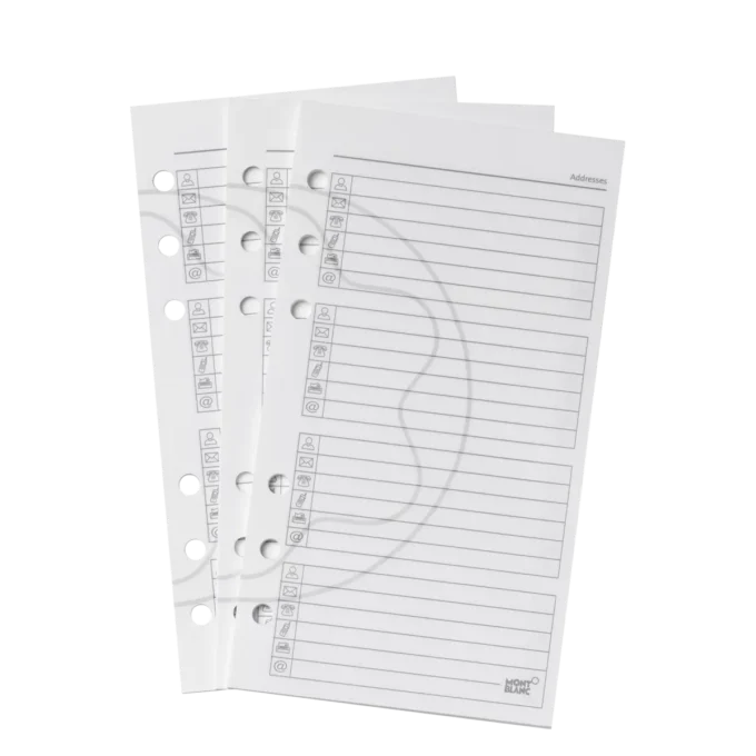 Telefon-Adressblätter, mittelgroß