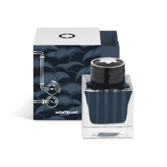 Tintenflasche, Meisterstück Around the World in 80 Days, Coal Blue – 50 ml