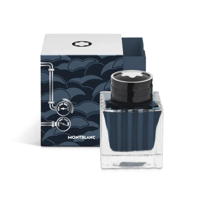 Tintenflasche, Meisterstück Around the World in 80 Days, Coal Blue – 50 ml