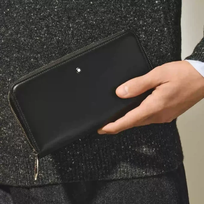 Weiche Geldbörse 12cc mit Reißverschluss